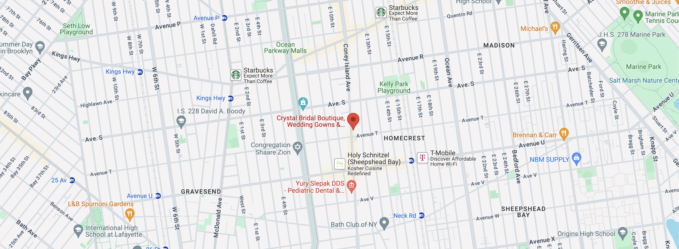 Brooklyn Boutique Map